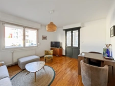 67100 STRASBOURG NEUDORF – 3 PIÈCES – PETITE COPROPRIÉTÉ – TRAVERSANT – LUMINEUX – GARAGE – CAVE – BUANDERIE – COUR COMMUNE
