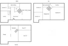 25550 LAIRE – MAISON 5 PIÈCES – 4 CHAMBRES – TERRASSE - SOUS SOL 