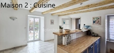 25550 ALLONDANS – FERME 2 MAISONS INDEPENDANTES + DEPENDANCES – 7/8 PIECES - 5/6 CHAMBRES – GARAGE