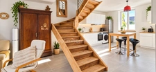 MONTBÉLIARD 25200 - MAISON 3 PIÈCES ENTIÈREMENT RÉNOVÉE – 2 CHAMBRES – TERRAIN 3 ARES – PARKING SÉCURISÉ – 