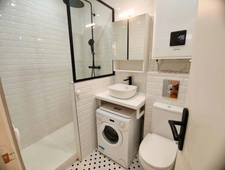 Paris 17ème Batignolles – 2 pièces rénové et meublé, au calme sur cour