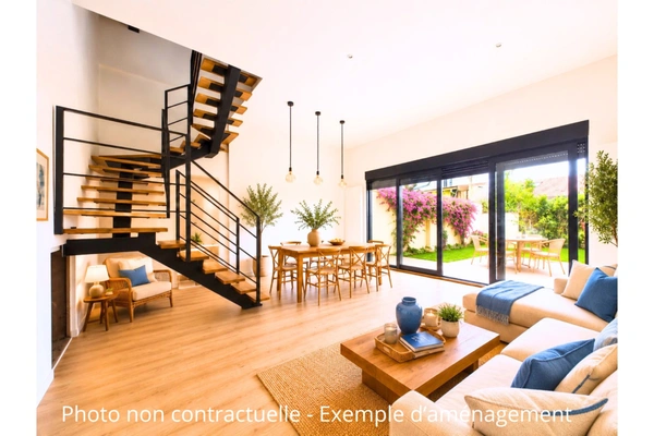 MAISON D’ARCHITECTE 220 M2 - 5 CHAMBRES - LUMINEUSE - TERRASSE PANORAMIQUE 40 M2 – JARDIN 310 m2 - GARAGE