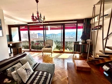 MARSEILLE 8ᵉ, Saint Giniez – DUPLEX 68 M² – VUE MER PANORAMIQUE MER –3 BALCONS et CAVE.