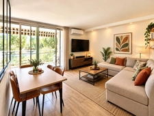 Marseille 13ᵉ, Saint Mitre, T4 de 80m2 entièrement refait à neuf avec terrasse, balcon et vue sur Parc Arboré.