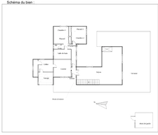 Tourves – Maison de charme de 160m2 avec garage de 23m2, cave et chalet sur 11 800 m² de terrain, au calme absolu
