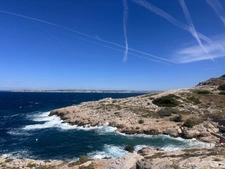 LES GOUDES 13008 – TERRAIN À BÂTIR AVEC VUE MER ET COLLINES