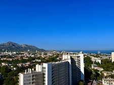 Marseille 9ème, Michelet-Sainte Marguerite, T3 de 55m2 avec deux terrasses et cave.