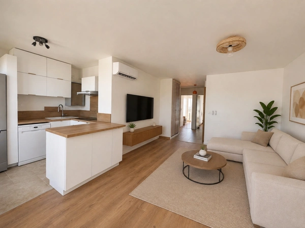 Marseille 9ème, Michelet-Sainte Marguerite, T3 de 55m2 avec deux terrasses et cave.
