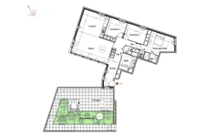 NANTES EST 44300 - NANTES ERDRE - PENTHOUSE D’EXCEPTION - TERRASSE - JARDIN - VUE DEGAGEE - SANS VIS A VIS - CAVE - DPE B 2024 - PMR