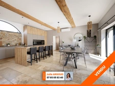 Maison entièrement restaurée avec cachet à GREZIEU LA VARENNE (69)