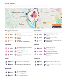 Appartement à vendre 3 pièces LYON 7EME ARRONDISSEMENT (69)