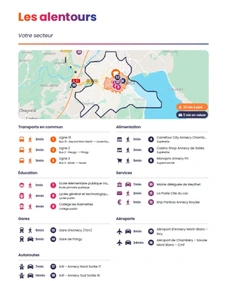 Appartement à vendre 4 pièces ANNECY (74)
