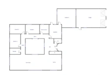 Maison d' exception entièrement de plain-pied avec Patio central sur 2 200m2