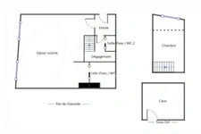 T2 duplex 50 m² – Montpellier centre / Place Carnot – au calme