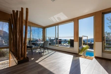 Appartement bas de villa  à vendre 4 pièces VILLEFRANCHE SUR MER (06)vue exceptionnelle piscine privée jardin terrasse garage 
