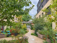 Paris 20e — Studio meublé 19 m² avec mezzanine, résidence récente, DPE C