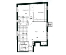 Montreuil Bas-Montreuil – T3 traversant avec balcon, étage élevé et parking en option