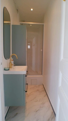 SAINT MANDE (94) - étage 4/4 - balcon filant – T2 44m2 sud-est proche Bois - Fusion possible avec T2 voisin