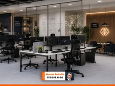 LOCAL PROFESSIONNEL 260 M² – BUREAUX + RDC POLYVALENT – VAL D'EUROPE – 2 PARKINGS