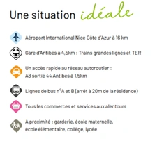 Superbe opportunité à Antibes (06) – T4 avec terrasse, jardin et parking