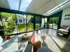 (31400) - TOULOUSE - MAISON INDIVIDUELLE - JARDIN - CLOS - AUCUN VIS VIS - VERANDA - LUMINEUX  - 3 CHAMBRES - DEPENDANCE - JARDIN - CLOS - AUCUN VIS VIS - VERANDA - LUMINEUX - PISCINE -