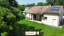 (31450) - BAZIEGE - MAISON INDIVIDUELLE - JARDIN - CLOS - MEZZANINE - LUMINEUX - GRAND GARAGE - CONFORT THERMIQUE -
