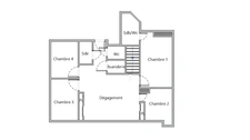 Lyon 7ᵉ – Duplex haussmannien avec vue panoramique