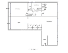 69004 Lyon – appartement lumineux - 4 pièces - 2 chambres - toit-terrasse -proximité commodités – 15 minutes du parc de la Tête D’or