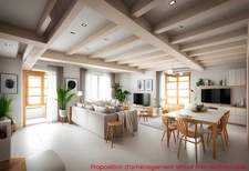 69270 - VALSONNE - MAISON FAMILIAL - 6 CHAMBRES - TERRAIN - ANNEXE - POTENTIEL D'AMÉNAGEMENT - À RÉNOVER - PROXIMITÉ TARARE - NATURE