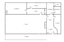 Valsonne (69170) – Maison 180m² à rénover sur terrain boisé 3300m² – Ancien Gîte de France – Proche Tarare et Lyon