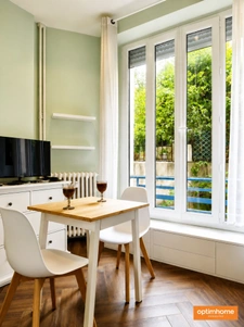 Appartement à vendre NICE – Quartier des Musiciens - 2 pièces rénové de 27,07 m² – Immeuble Art Déco – Meublé