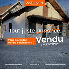 Maison à vendre 3 pièces 69 m² - 2 ch - Terrasse & Parking - ANGLEFORT (01)