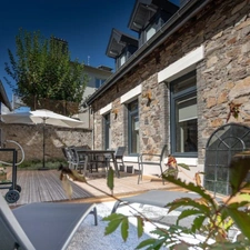 Maison de charme, La Bourboule (63) , 120 m², 5 pièces, 3 chambres, bibliothèque, spa, jardin, terrasse, 