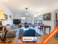Appartement à vendre 5 pièces, Chamalières (63), 118 m2, 3 chambres, balcon, garage, cave, ascenseur, jardin résidentiel