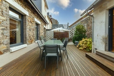 Maison de charme, La Bourboule (63) , 120 m², 5 pièces, 3 chambres, bibliothèque, spa, jardin, terrasse, 
