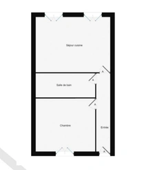 Appartement à vendre 2 pièces BAYONNE (64)