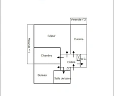 Appartement à vendre 3 pièces, 2 chambres, 60 m². ANGLET (64)