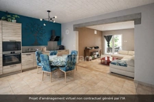 ROANNE - MAISON FAMILIALE A MODERNISER - 3 CHAMBRES + BUREAU - TERRAIN CLOS 705 m2 - GARAGE, CAVE ET DEPENDANCES 41 m2