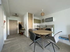 Granville, à 300 mètres de la plage d'Hacqueville, appartement T2 de 2022 avec superbe vue !!!