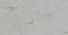 Terrain à vendre de 640,00 m² BLAINVILLE SUR MER (50)