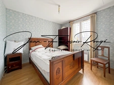 Pirou, à 400 mètres de la plage, maison de plain-pied avec trois chambres