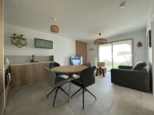 Granville, à 300 mètres de la plage d'Hacqueville, appartement T2 de 2022 avec superbe vue !!!