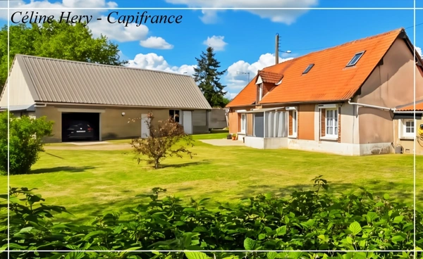 MAISON + GARAGE + ATELIER PRO À BERCHÈRES-SAINT-GERMAIN (28)