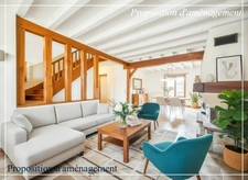 Maison 6 pièces à fort potentiel de 145 m² avec piscine et sous-sol total à Bailleau-Armenonville (28320).