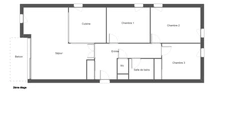 CASTANET TOLOSAN - APPARTEMENT T4 - HYPERCENTRE - DERNIER ETAGE - VUE DEGAGEE SANS VIS-A-VIS - EXPOSITION SUD - CAVE + BOX 