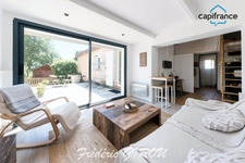 Maison de plain pied 130m² (5 pièces) avec studio, piscine sur 1300m²  AIX / PUYRICARD (13540)