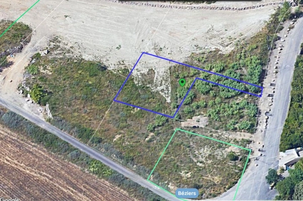 BÉZIERS (34)– TERRAIN À BÂTIR DE 541 M²