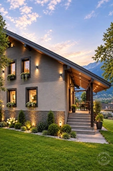 SAINTE HELENE SUR ISERE (73) Maison mitoyenne de 137,56 m2 - Terrain 1740 m2.