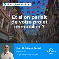 ALBERTVILLE (73) - TERRAIN DE 1466m2 dont 793m2 en Zone Uc