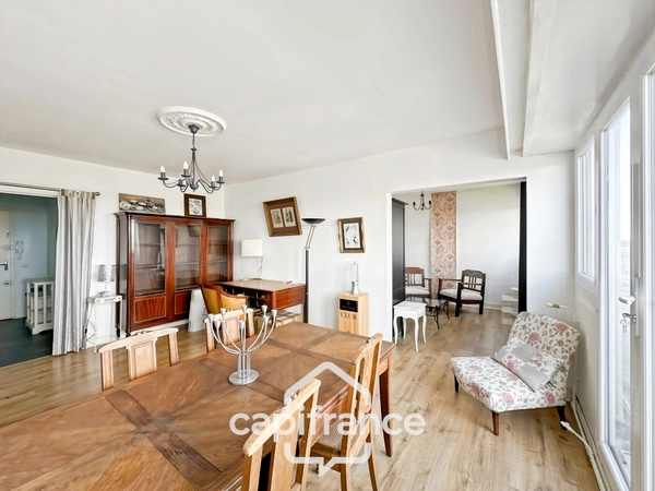 Appartement à vendre, La Rochelle quartier de La Genette, 69m2, 2 Chambres, dernier étage avec ascenseur, cave et parking